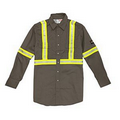 Rasco Hi-Visibility Flame resistant Work Shirt